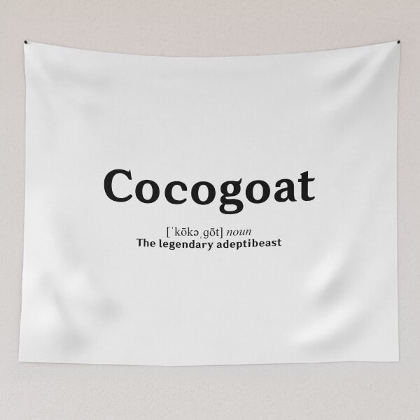Item preview, Cocogoat black designed and sold by DRKNT.