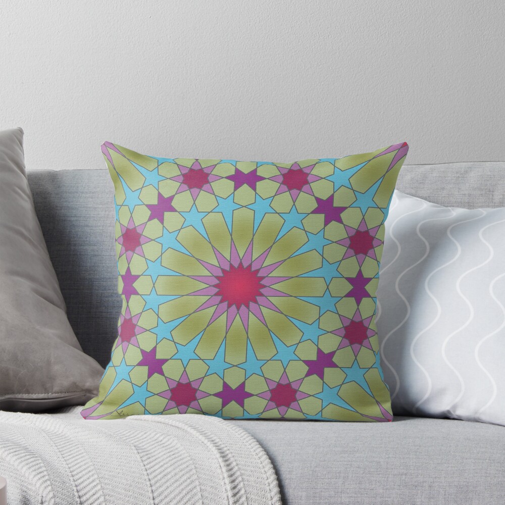 Item preview, Throw Pillow designed and sold by RolaMerheb.