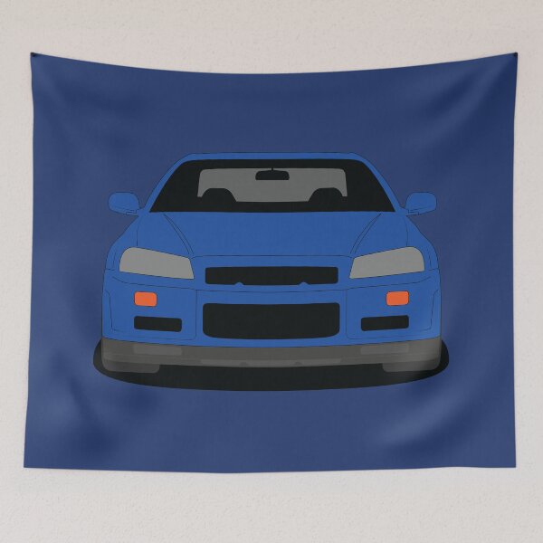 Item preview, Blue Skyline R34 GT-R designed and sold by HartCar.