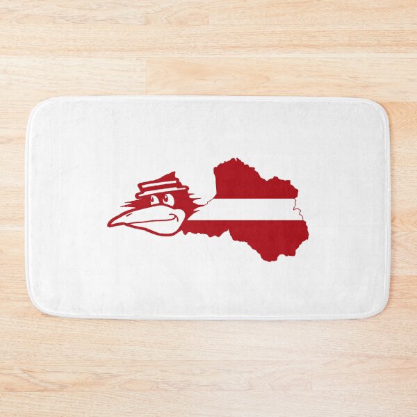 Item preview,  Latvia Flag Map designed and sold by shopcom.