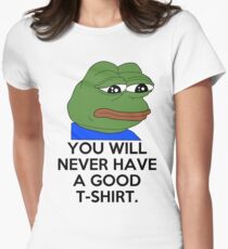Feels Bad Man Women's Fitted T-Shirt