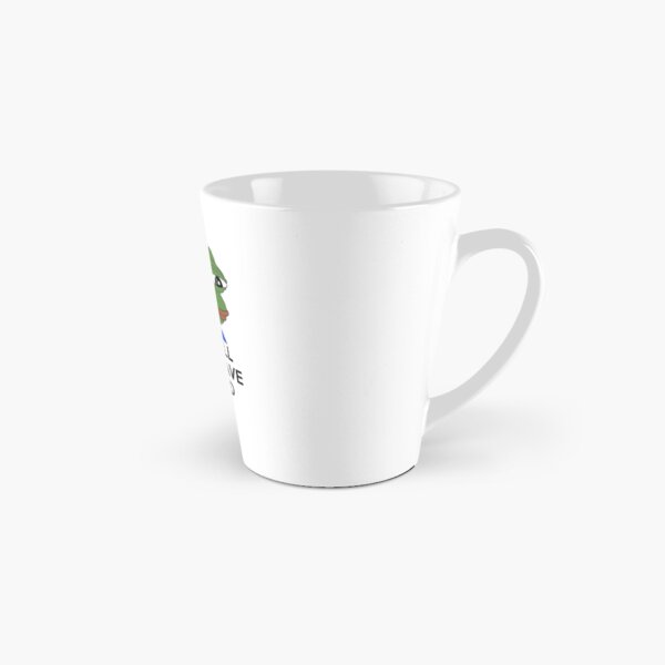 Se siente mal hombre Taza cónica