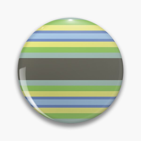 Item preview, Trendy Cottage Chocolate Brown, Cornsilk, Cornflower, and Cottage Green & Blue Abstract Linear Stripe Pattern designed and sold by infinitygrafix.