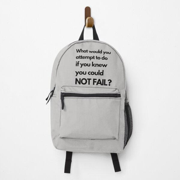 Item preview, What would you attend to do if you knew you could not fail? designed and sold by TheInspirastore.