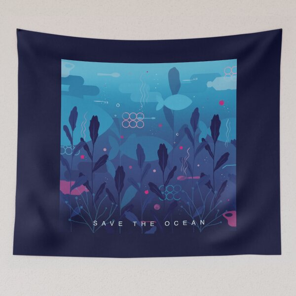 Item preview, Save the ocean designed and sold by Elenanaylor.