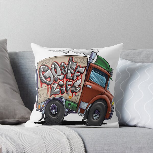 Aperçu de l'œuvre Graff Life Truck créée et vendue par Graffitidesign.