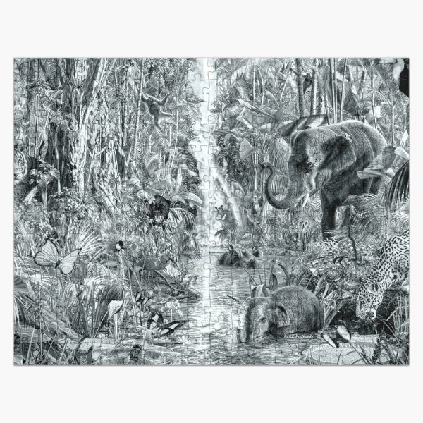 Educa African Jungle Puzzle, 2,000-Piece