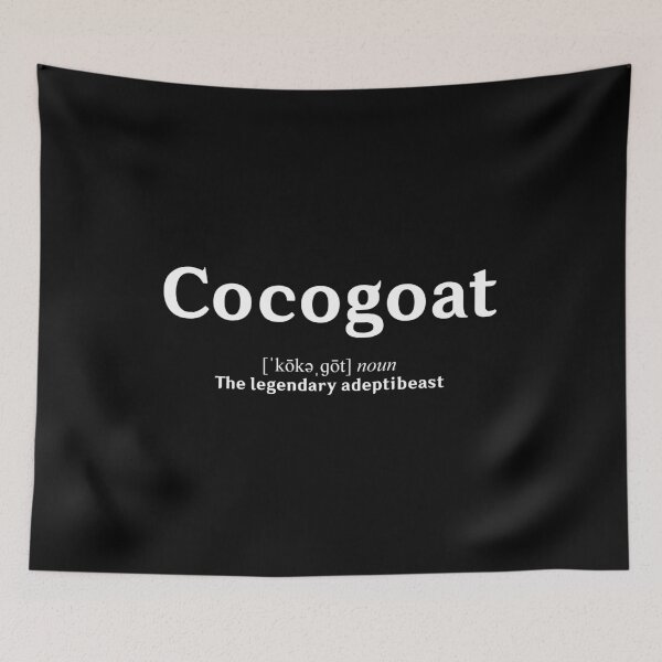 Item preview, Cocogoat white designed and sold by DRKNT.