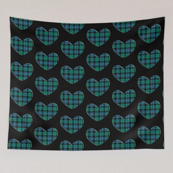 Item preview, Blackwatch Ancient | Scotland | Cute Tartan on Black designed and sold by cutetartanshop.