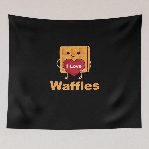 Item preview, I love waffles designed and sold by ElBeDesigns.