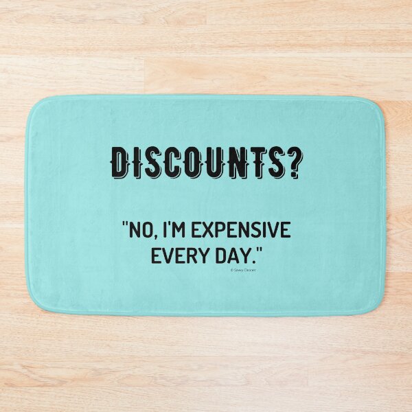 Item preview, Discounts? Funny Pricing-Bidding Housekeeping Cleaning Lady Gifts designed and sold by SavvyCleaner.