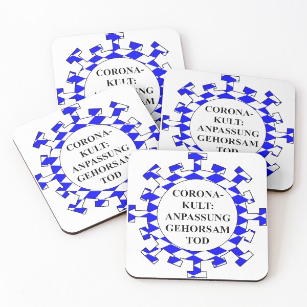 Item preview, CORONA CULT: ADAPTATION-OBEDIENCE-DEATH designed and sold by ARTmanhART.