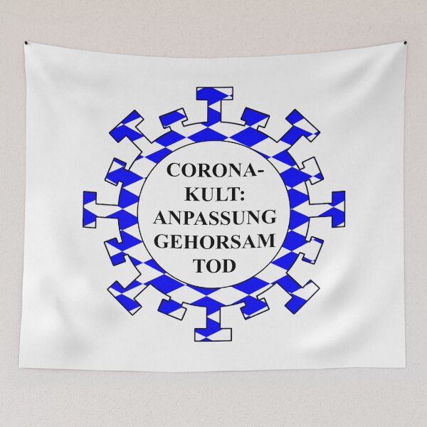 Item preview, CORONA CULT: ADAPTATION-OBEDIENCE-DEATH designed and sold by ARTmanhART.