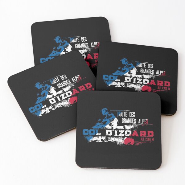 Item preview, Col d Izoard 03 Motorcycle T-Shirt + Sticker - Route des Grandes Alpes designed and sold by ROADTROOPER.