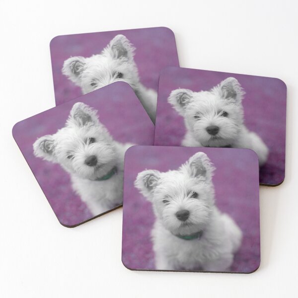Item preview, Westie Pup on Purple designed and sold by scottimage.