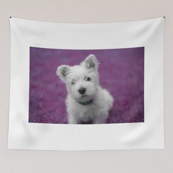 Item preview, Westie Pup on Purple designed and sold by scottimage.