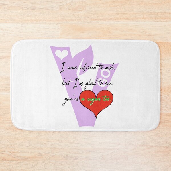 Item preview, I am glad to see you are a vegan too - valentine designed and sold by reIntegration.