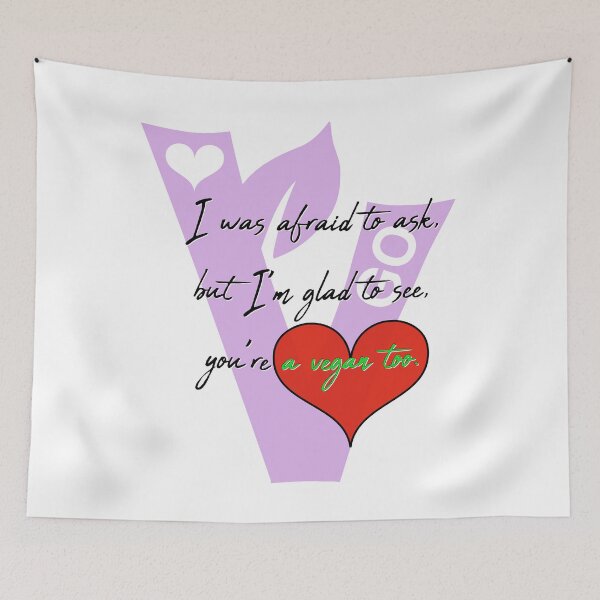Item preview, I am glad to see you are a vegan too - valentine designed and sold by reIntegration.