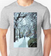 Montreal soft winter day Unisex T-Shirt