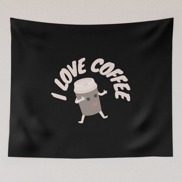 Item preview, I love coffee - Gift For Coffee Lovers designed and sold by Tawfiktyson.