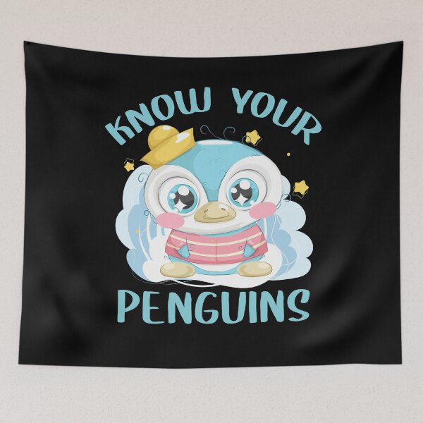 Item preview, Know Your Penguins designed and sold by FoxShop.