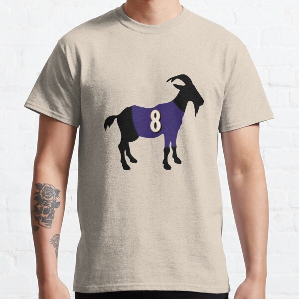 Lamar Jackson GOAT Essential T-Shirt for Sale by cwijeta