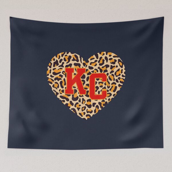 Item preview, I Love Kansas City Heart KC Football designed and sold by hibamouafak.