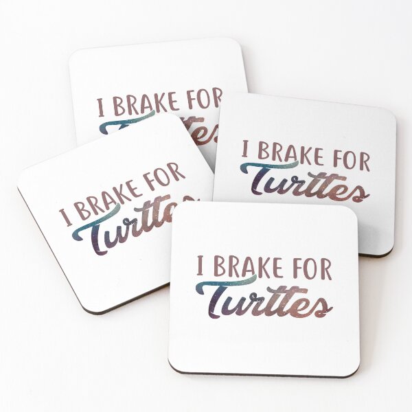 Item preview, I Brake For Turtles  designed and sold by mteehut.
