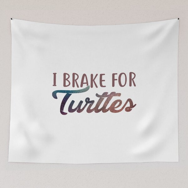 Item preview, I Brake For Turtles  designed and sold by mteehut.