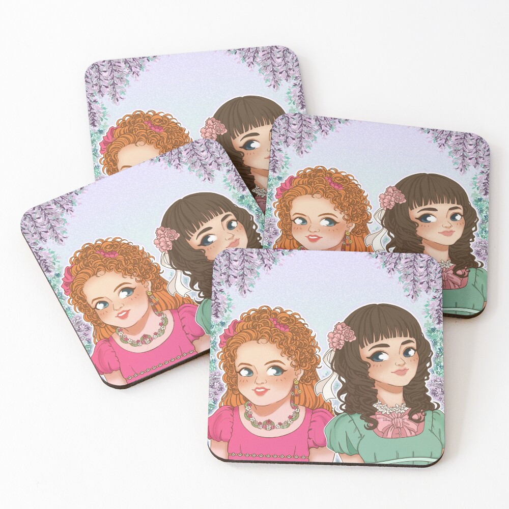Item preview, Coasters (Set of 4) designed and sold by Weiliepew.