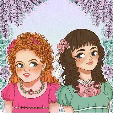 Artwork thumbnail, Best Friends Penelope & Eloise by Weiliepew
