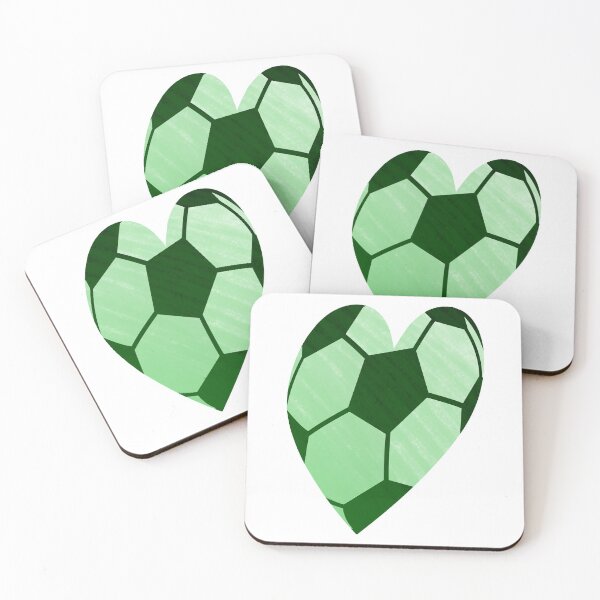 Item preview, Love Football (Green) designed and sold by CreedsCreations.