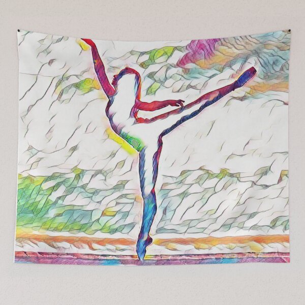 Item preview, GALATHI Dance Movements Pink - Ballet designed and sold by Galathi Designs.