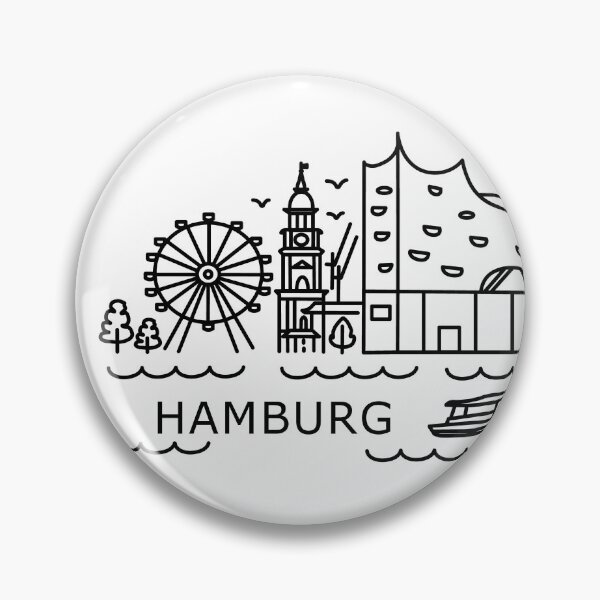 Item preview, Hamburg in Artline style designed and sold by Panova-Ploetz.