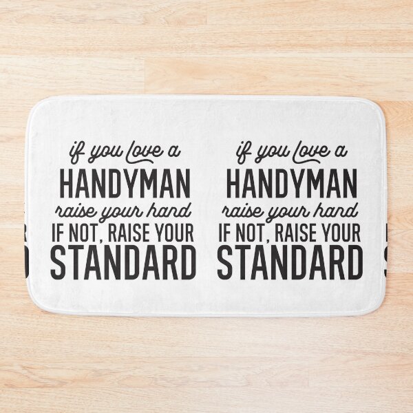 Item preview, If You Love A Handyman Raise Your Hand If Not Raise Your Standard designed and sold by TeesYouWant.
