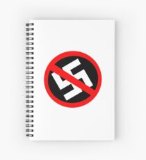Nazi Punks Fuck Off! Spiral Notebook