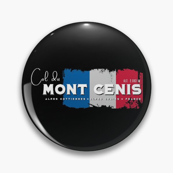 Aperçu de l'œuvre Col du Mont Cenis 03 France Autocollant + T-Shirt - Route des Grandes Alpes créée et vendue par ROADTROOPER.