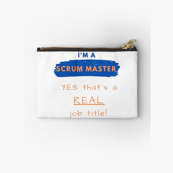 Artikelvorschau, Scrum Master- ECHTER Job! entworfen und verkauft von AgileBadAss.