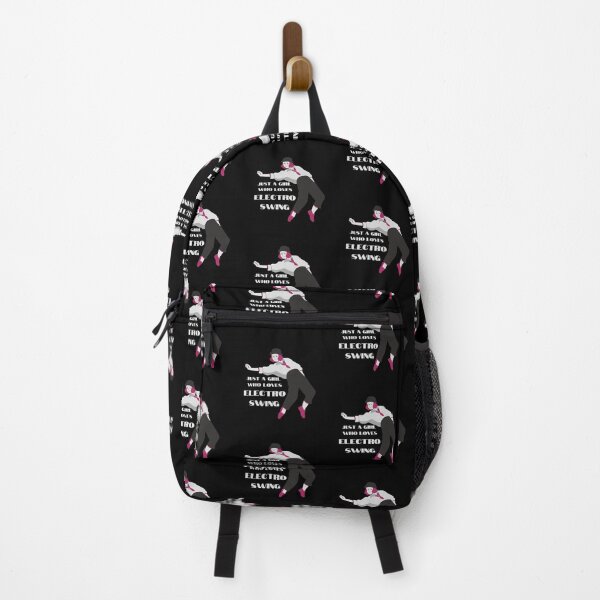 Item preview, Electro Swing Dance Girl White on Black designed and sold by TipToppity.