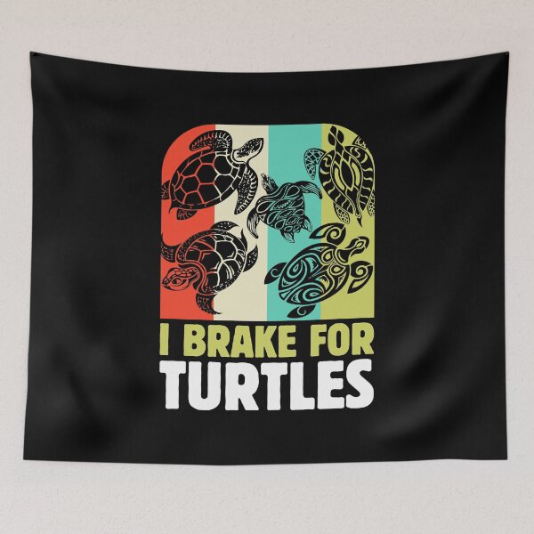 Item preview, I Brake For Turtles designed and sold by mteehut.