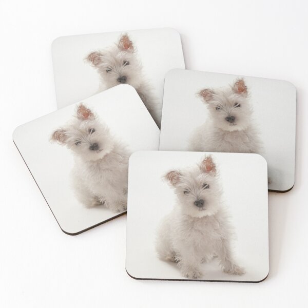 Item preview, Westie Pup on White designed and sold by scottimage.