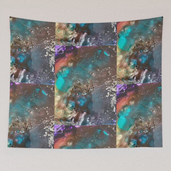 Item preview, Aquatic portal of color across space and time designed and sold by JupiterAvian.