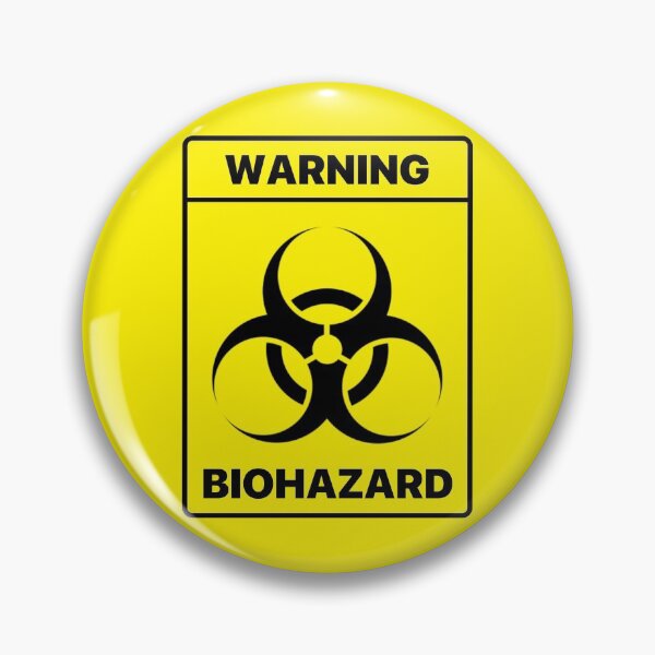 Item preview, BIOHAZARD Warning Accurate Symbol designed and sold by labstud.