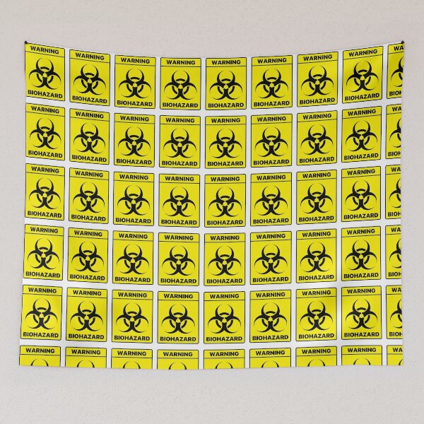 Item preview, BIOHAZARD Warning Accurate Symbol designed and sold by labstud.