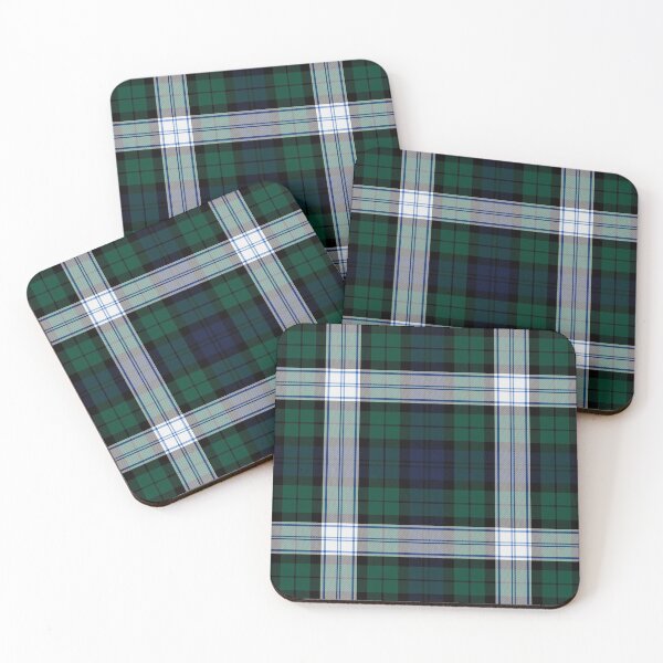 Item preview, Campbell Dress Tartan | Modern | Cute Green and Blue Tartan designed and sold by cutetartanshop.