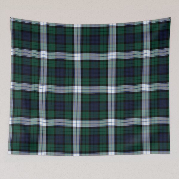 Item preview, Campbell Dress Tartan | Modern | Cute Green and Blue Tartan designed and sold by cutetartanshop.