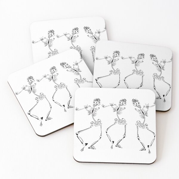 Item preview, Three Dancing Skeletons designed and sold by JakoRila.