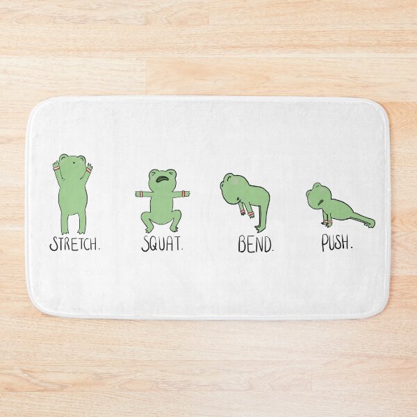 Item preview, It's a frogs life - Frog Exercises designed and sold by Thats-So-Brien.