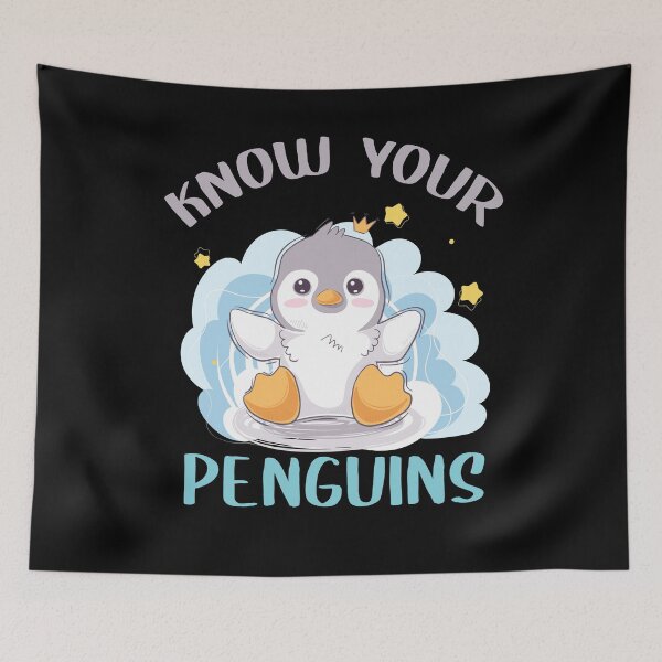 Item preview, Know Your Penguins designed and sold by FoxShop.