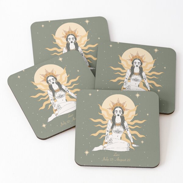 Item preview, Leo goddess zodiac sign, Leo astrology sign designed and sold by Spirit-Art.
